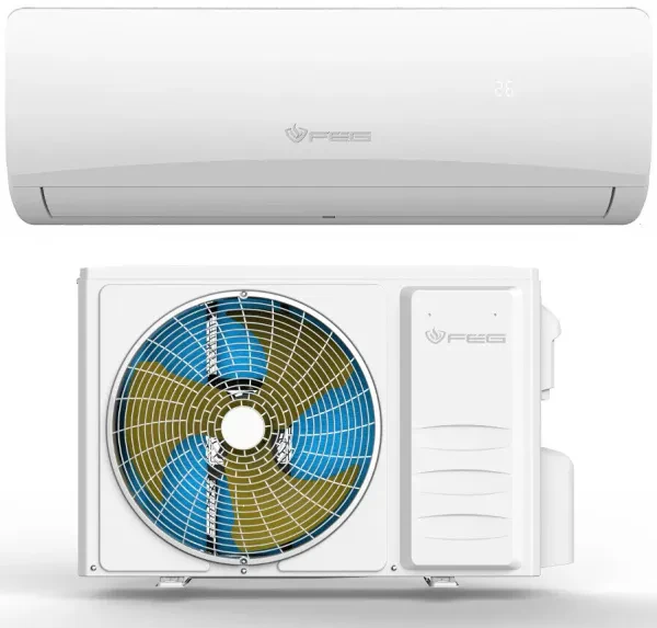 FÉG Prémium oldalfali split klíma (R32, 2,5 kW)