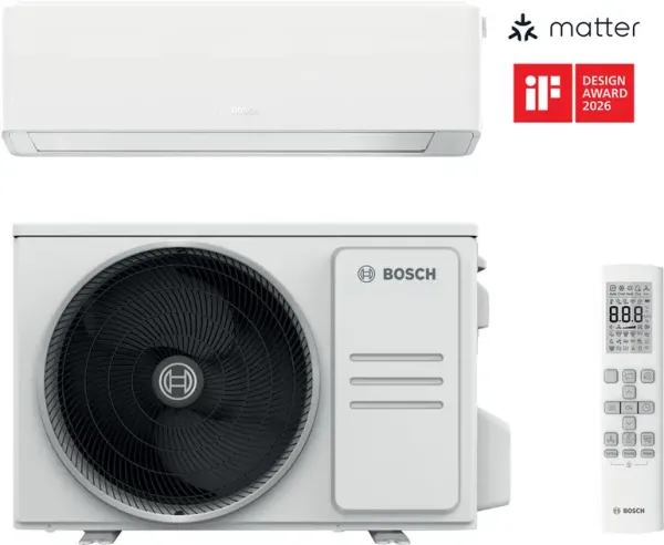 Bosch CL7000i-Set, 5,3 kW, fehér